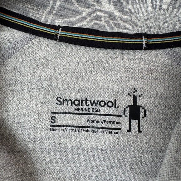 Smartwool Merino Wool quarter Zip Top - Picture 2 of 5